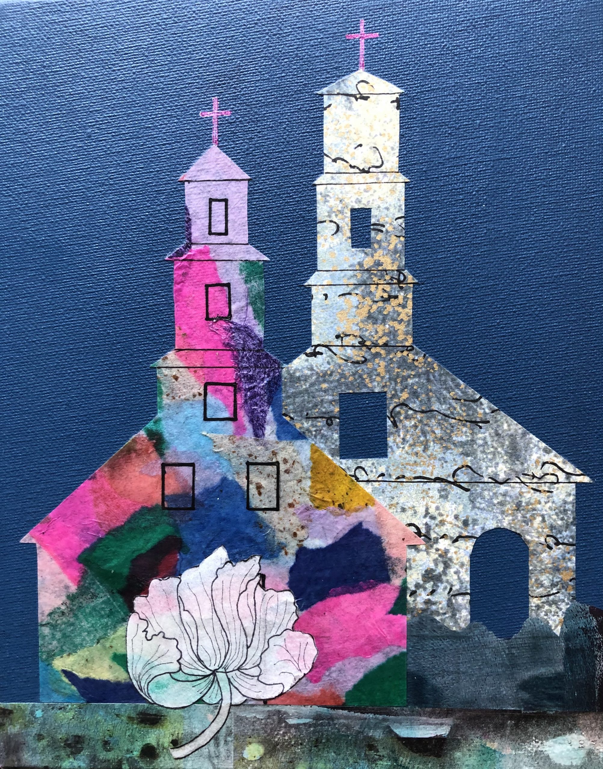 Collage of Chiloé Churches